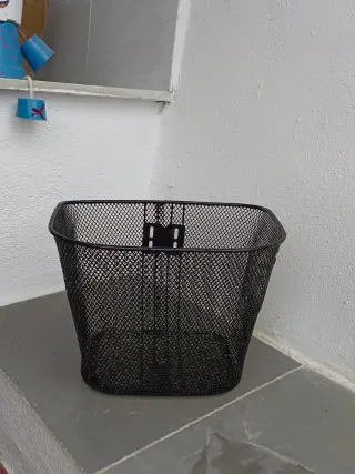 Cesta Bicicleta Negra