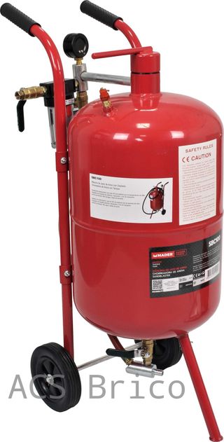 Chorreadora Arenadora de Arena 37 Litros - 55100 - Mader