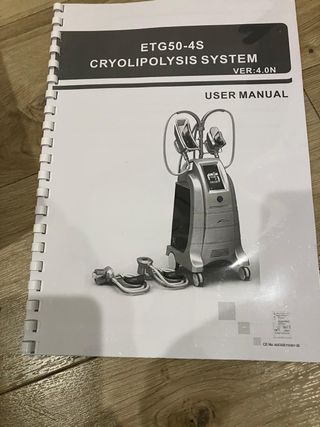 Accesorios para máquina de cryolipólysis