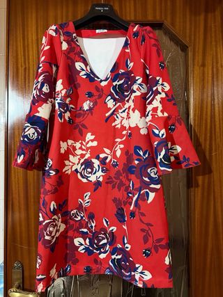 Abitino Liu Jo fantasia floreale rosso