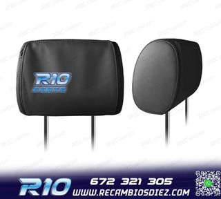 REPOSACABEZAS MULTIMEDIA 7 PULGADAS HD USB SD COLOR NEGRO