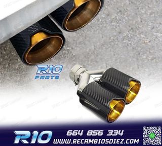 COLA ESCAPE DCH BMW LOOK M PERFORMANCE DORADO CARBONO