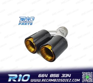 COLA ESCAPE DCH BMW LOOK M PERFORMANCE DORADO CARBONO