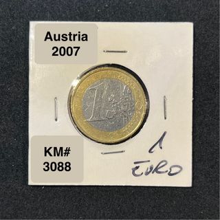 Collectible Coins 1 Euro € 2007 KM# 3088 🇦🇹