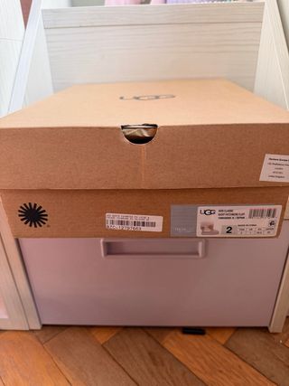 Botas UGG Patchwork Fluff Rosa Talla 33.5