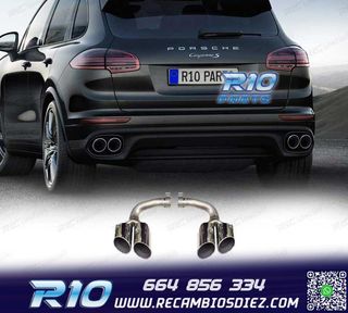 COLAS ESCAPE PORSCHE CAYENNE 17- LOOK S CROMO