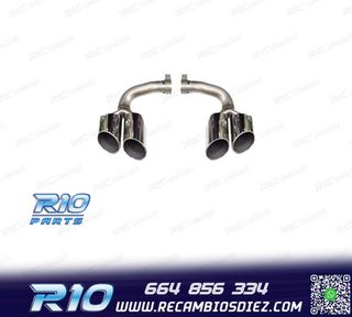 COLAS ESCAPE PORSCHE CAYENNE 17- LOOK S CROMO