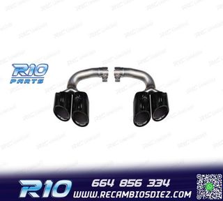 COLAS ESCAPE PORSCHE CAYENNE 17- LOOK GTS NEGRO