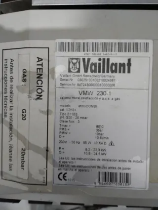 Placa electrónica Vaillant