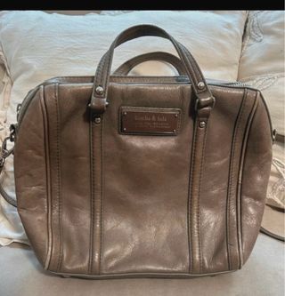 Bolso Bimba y Lola Marrón/Gris Piel