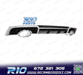 DIFUSOR AUDI A3 8V 12-16 LOOK RS3 + COLAS ESCAPE