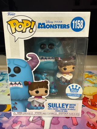 Funko Pop! Sulley con Boo 1158 Exclusivo Funko Sho