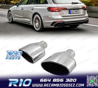 PACK COLAS ESCAPE OVALADA ACERO INOX TIPO RS4