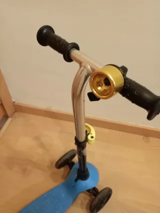 Patinete infantil 3 ruedas azul