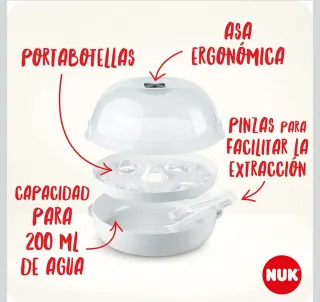 NUK Micro Express Plus esterilizador de biberones