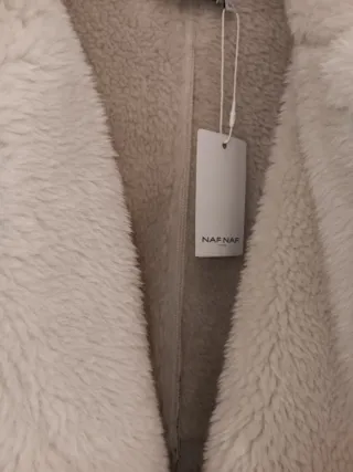 Cazadora Naf Naf doble faz negra