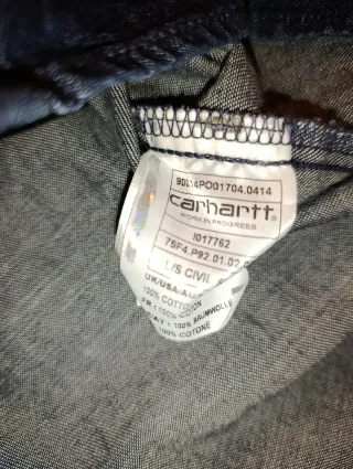 Camicia Carhartt Donna Blu Taglia XS