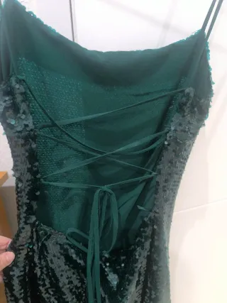 Vestido lentejuelas ZARA