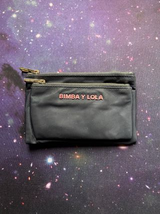 Monedero Bimba y Lola Negro y Rosa