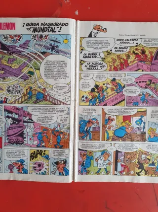 Comic mortadelo y filemon mundiales de fútbol