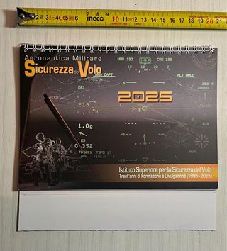 Calendario 2025 Sicurezza Volo Aeronautica Militar