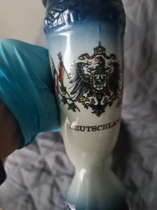 Jarra cuerno cerveza Alemana Colección