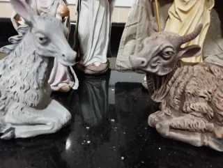 Nacimiento 18cm con mantos de tela