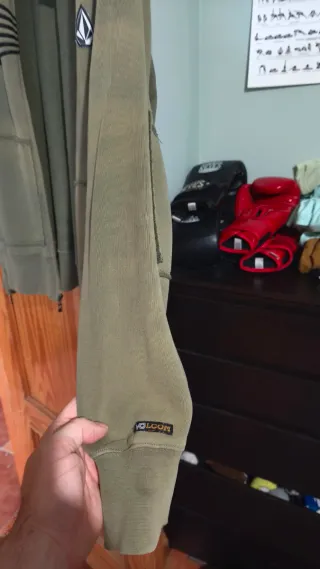 Sudadera Volcom Vintage Verde Oliva