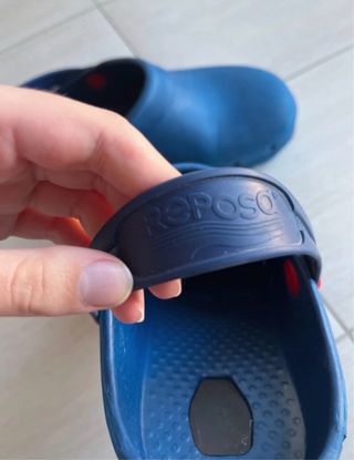 Zoccoli sanitari Reposa 37 blu