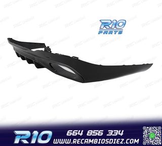 DIFUSOR MERCEDES W206 AMG 21- LOOK C43 + COLAS ESCAPE CROMO