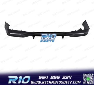 DIFUSOR MERCEDES W206 AMG 21- LOOK C43 + COLAS ESCAPE CROMO