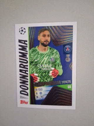 CROMO, TEAM OF THE SEASON 2024/25, TOPPS, DONNARUM