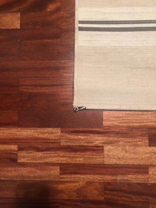 Alfombra Ikea Virklund Beige y Gris