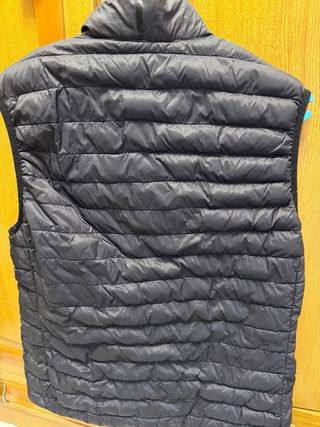 Chaleco acolchado negro