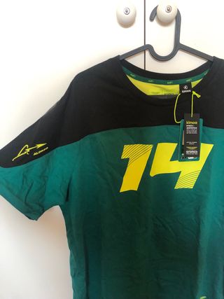 Aston Martin F1 camiseta oficial Fernando Alonso