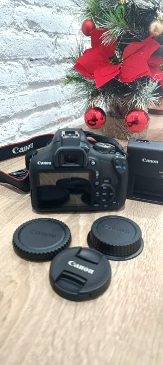 Cámara Canon EOS 200D Negra