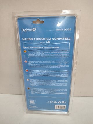 Mando LG TV Nuevo Largo