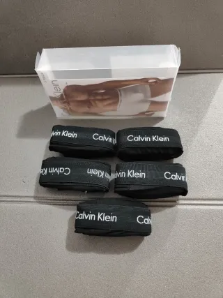 Calvin Klein Boxer Neri - 5 Pezzi taglia S Nuovi