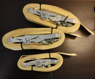 Cinchas de carga con trinquete