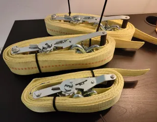 Cinchas de carga con trinquete