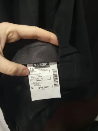 Traje de hombre Mancor negro