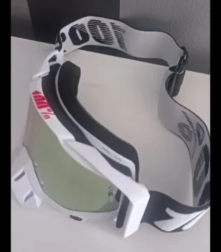 Gafas Blancas Ski Snow Mx Mtb 100%