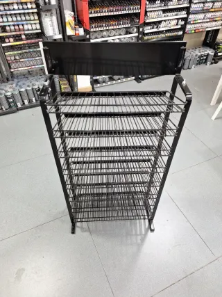 Estantería expositora pinturas Vallejo