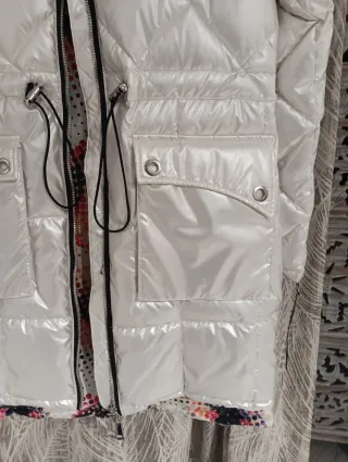 Cazadora acolchada Locoluxo blanca