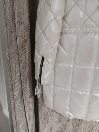 Cazadora acolchada Locoluxo blanca