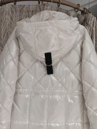 Cazadora acolchada Locoluxo blanca