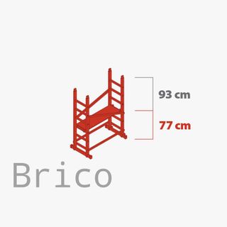 Andamio Modular Aluminio - 6,13 Metros - Pack A+B+C