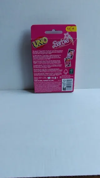 UNO Barbie The Movie Mattel Nuovo