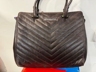 Bolso Piel Marrón Arthur & Aston