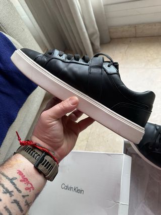 Botines Calvin Klein Negros Talla 44  NEGOCIABLES